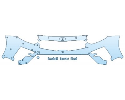 2019 KIA FORTE SEDAN EX Bumper (2 Piece )