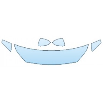 Precut PPF Kit – Clear Bra Paint Protection Film PAINT PROTECTION KIT - 2019 KIA FORTE SEDAN FE HOOD (18 INCH) FENDERS MIRRORS - PRECUT PPF CLEAR BRA WRAP