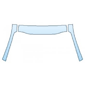 PAINT PROTECTION KIT - 2019 KIA SORENTO SX ROOF WITH RAILS A-PILLARS - PRECUT PPF CLEAR BRA WRAP