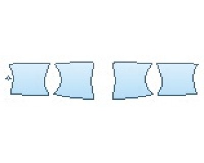 PAINT PROTECTION KIT - 2019 LEXUS UX BASE DOOR CUPS - PRECUT PPF CLEAR BRA WRAP