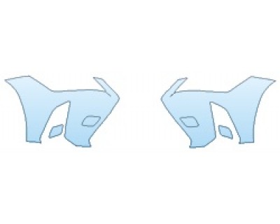 PAINT PROTECTION KIT - 2019 LEXUS UX F-SPORT BUMPER - PRECUT PPF CLEAR BRA WRAP