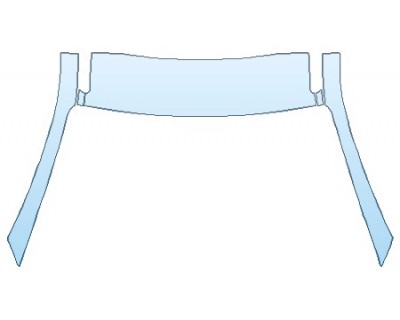 PAINT PROTECTION KIT - 2019 LEXUS UX F-SPORT ROOF A-PILLARS - PRECUT PPF CLEAR BRA WRAP