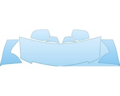 2007 CADILLAC CTS V  Hood Fender Mirrors Kit - PRECUT PPF CLEAR BRA WRAP