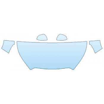 PAINT PROTECTION KIT - 2020 SUBARU ASCENT PREMIUM HOOD (30 INCH WRAPPED EDGES) FENDERS MIRRORS - PRECUT PPF CLEAR BRA WRAP