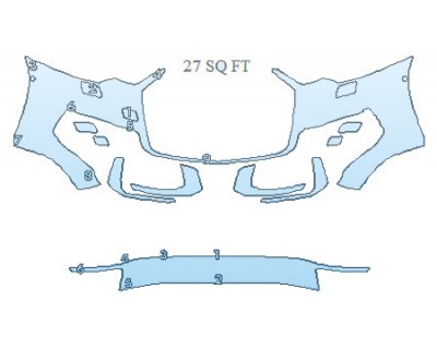 2021 AUDI A6 S-LINE Bumper With Sensors