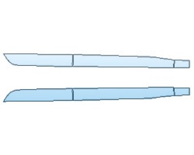 2023 AUDI A6 S-LINE Doors - PRECUT PPF CLEAR BRA WRAP