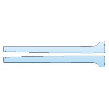 Precut PPF Kit – Clear Bra Paint Protection Film PAINT PROTECTION KIT - 2019 AUDI A7 BASE ROCKERS - PRECUT PPF CLEAR BRA WRAP