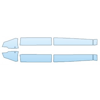 PAINT PROTECTION KIT - 2019 AUDI Q8 PREMIUM ROCKERS - PRECUT PPF CLEAR BRA WRAP