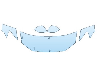 Precut PPF Kit – Clear Bra Paint Protection Film PAINT PROTECTION KIT - 2019 AUDI Q8 PREMIUM_PLUS HOOD (24 INCH) FENDERS MIRRORS - PRECUT PPF CLEAR BRA WRAP