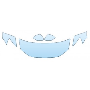 PAINT PROTECTION KIT - 2019 AUDI Q8 PREMIUM_PLUS HOOD (24 INCH WRAPPED EDGES) FENDERS MIRRORS - PRECUT PPF CLEAR BRA WRAP