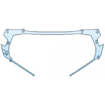 Precut PPF Kit – Clear Bra Paint Protection Film PAINT PROTECTION KIT - 2019 AUDI Q8 PREMIUM_PLUS GRILLE - PRECUT PPF CLEAR BRA WRAP