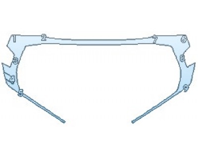 Precut PPF Kit – Clear Bra Paint Protection Film PAINT PROTECTION KIT - 2019 AUDI Q8 PREMIUM_PLUS GRILLE - PRECUT PPF CLEAR BRA WRAP