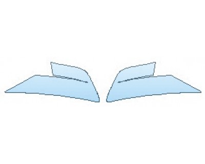 Precut PPF Kit – Clear Bra Paint Protection Film PAINT PROTECTION KIT - 2019 AUDI Q8 PREMIUM_PLUS HEADLIGHTS - PRECUT PPF CLEAR BRA WRAP