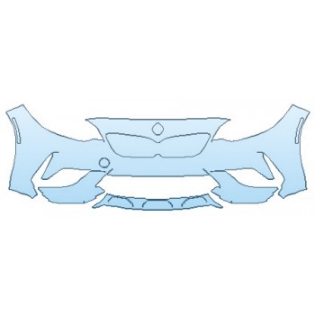 PAINT PROTECTION KIT - 2019 BMW M2_COUPE COMPETITION BUMPER (2 PIECE) - PRECUT PPF CLEAR BRA WRAP