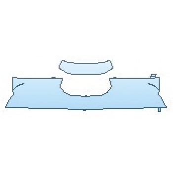 PAINT PROTECTION KIT - 2019 CHEVROLET BLAZER L REAR BUMPER DECK - PRECUT PPF CLEAR BRA WRAP