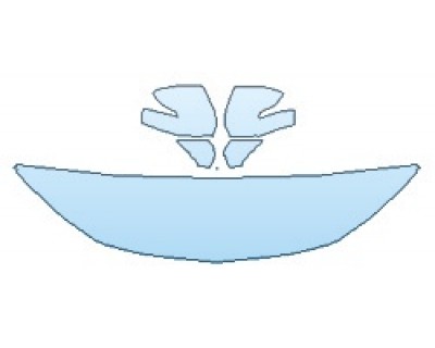 PAINT PROTECTION KIT - 2020 CHEVROLET BLAZER PREMIER HOOD (18 INCH WRAPPED EDGES) MIRRORS - PRECUT PPF CLEAR BRA WRAP