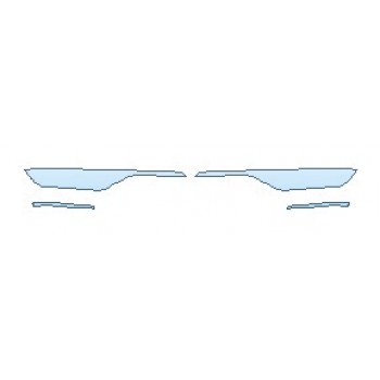 PAINT PROTECTION KIT - 2020 CHEVROLET CAMARO SS HEADLIGHTS - PRECUT PPF CLEAR BRA WRAP