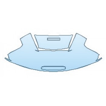 PAINT PROTECTION KIT - 2019 FERRARI 488_PISTA FULL TRUNK - PRECUT PPF CLEAR BRA WRAP