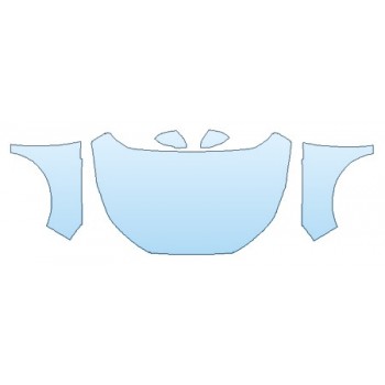 Precut PPF Kit – Clear Bra Paint Protection Film PAINT PROTECTION KIT - 2020 FORD EDGE SEL FULL HOOD (WRAPPED EDGES) FENDERS MIRRORS - PRECUT PPF CLEAR BRA WRAP