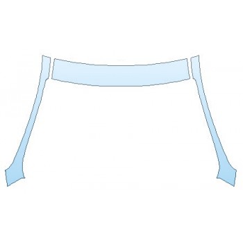 Precut PPF Kit – Clear Bra Paint Protection Film PAINT PROTECTION KIT - 2019 FORD EDGE TITANIUM ROOF A-PILLARS - PRECUT PPF CLEAR BRA WRAP