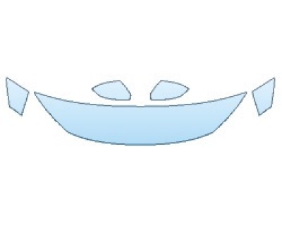 PAINT PROTECTION KIT - 2019 HONDA CIVIC_COUPE EX HOOD (18 INCH) FENDERS MIRRORS - PRECUT PPF CLEAR BRA WRAP