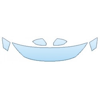 PAINT PROTECTION KIT - 2019 HONDA CIVIC_COUPE EX-L HOOD (18 INCH) FENDERS MIRRORS - PRECUT PPF CLEAR BRA WRAP