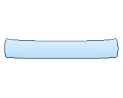 PAINT PROTECTION KIT - 2019 HONDA CIVIC_COUPE EX-L REAR BUMPER DECK - PRECUT PPF CLEAR BRA WRAP