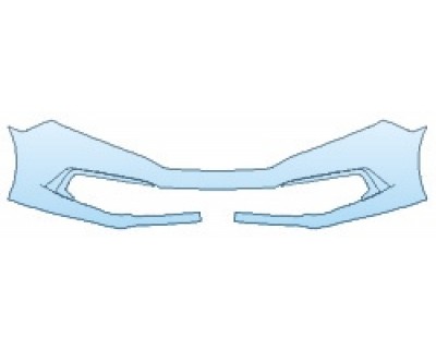 PAINT PROTECTION KIT - 2019 HONDA CIVIC_COUPE SPORT BUMPER (1 PIECE) - PRECUT PPF CLEAR BRA WRAP