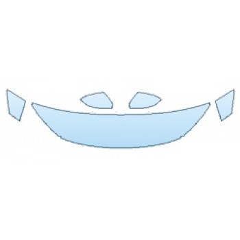 Precut PPF Kit – Clear Bra Paint Protection Film PAINT PROTECTION KIT - 2020 HONDA CIVIC_SEDAN EX HOOD (18 INCH WRAPPED EDGES) FENDERS MIRRORS - PRECUT PPF CLEAR BRA WRAP