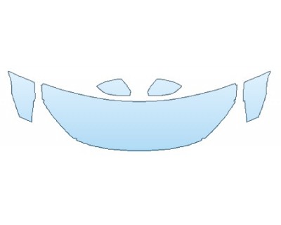 PAINT PROTECTION KIT - 2019 HONDA CIVIC_SEDAN EX-L HOOD (24 INCH WRAPPED EDGES) FENDERS MIRRORS - PRECUT PPF CLEAR BRA WRAP