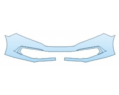 PAINT PROTECTION KIT - 2019 HONDA CIVIC_SEDAN EX-L BUMPER (1 PIECE) - PRECUT PPF CLEAR BRA WRAP