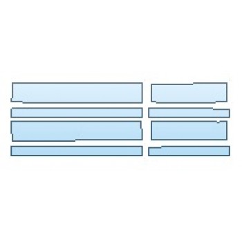 PAINT PROTECTION KIT - 2020 HONDA CIVIC_SEDAN EX-L DOORS SILLS - PRECUT PPF CLEAR BRA WRAP