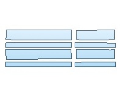 PAINT PROTECTION KIT - 2019 HONDA CIVIC_SEDAN EX-L DOORS SILLS - PRECUT PPF CLEAR BRA WRAP
