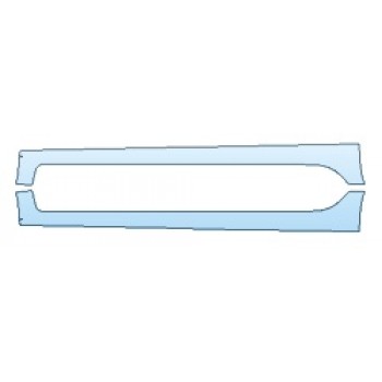 PAINT PROTECTION KIT - 2019 HONDA CIVIC_SEDAN SPORT ROCKERS - PRECUT PPF CLEAR BRA WRAP