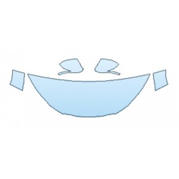 Precut PPF Kit – Clear Bra Paint Protection Film PAINT PROTECTION KIT - 2020 HONDA HR-V_EX HOOD (24 INCH) FENDERS MIRRORS - PRECUT PPF CLEAR BRA WRAP