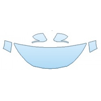 Precut PPF Kit – Clear Bra Paint Protection Film PAINT PROTECTION KIT - 2019 HONDA HR-V_EX HOOD (24 INCH WRAPPED EDGES) FENDERS MIRRORS - PRECUT PPF CLEAR BRA WRAP