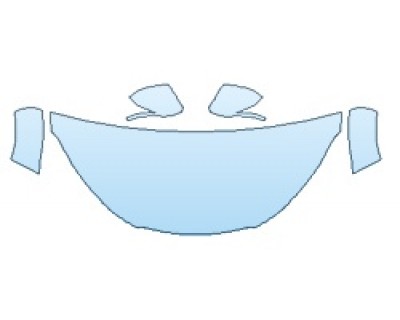 PAINT PROTECTION KIT - 2019 HONDA HR-V_EX-L_NAVI HOOD (30 INCH) FENDERS MIRRORS - PRECUT PPF CLEAR BRA WRAP