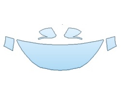 PAINT PROTECTION KIT - 2019 HONDA HR-V_EX-L_NAVI HOOD (24 INCH WRAPPED EDGES) FENDERS MIRRORS - PRECUT PPF CLEAR BRA WRAP