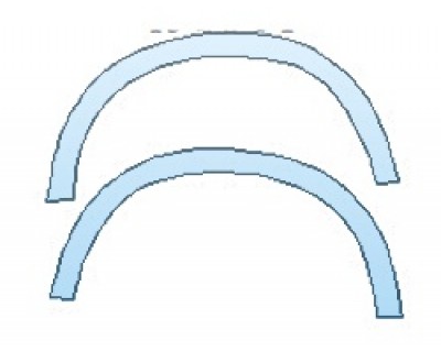 PAINT PROTECTION KIT - 2019 HONDA HR-V_EX-L_NAVI FENDER FLARE - PRECUT PPF CLEAR BRA WRAP