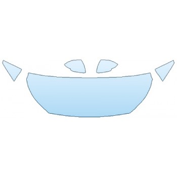 PAINT PROTECTION KIT - 2020 HYUNDAI ELANTRA VALUE_EDITION HOOD (24 INCH) FENDERS MIRRORS - PRECUT PPF CLEAR BRA WRAP