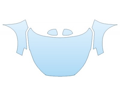 Precut PPF Kit – Clear Bra Paint Protection Film PAINT PROTECTION KIT - 2020 HYUNDAI TUCSON LIMITED FULL HOOD (WRAPPED EDGES) FENDERS MIRRORS - PRECUT PPF CLEAR BRA WRAP