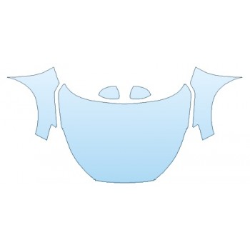 Precut PPF Kit – Clear Bra Paint Protection Film PAINT PROTECTION KIT - 2020 HYUNDAI TUCSON SE FULL HOOD (WRAPPED EDGES) FENDERS MIRRORS - PRECUT PPF CLEAR BRA WRAP