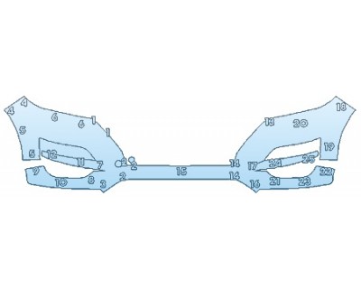 2019 HYUNDAI TUCSON SE Bumper