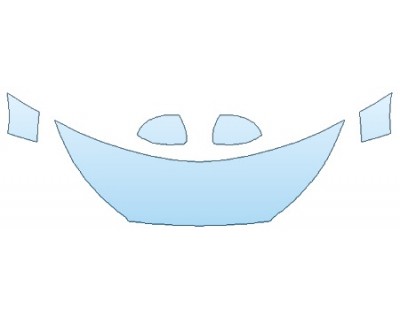 PAINT PROTECTION KIT - 2020 HYUNDAI TUCSON SEL HOOD (24 INCH) FENDERS MIRRORS - PRECUT PPF CLEAR BRA WRAP