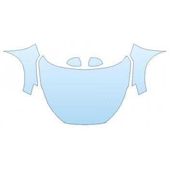 Precut PPF Kit – Clear Bra Paint Protection Film PAINT PROTECTION KIT - 2020 HYUNDAI TUCSON SPORT FULL HOOD (WRAPPED EDGES) FENDERS MIRRORS - PRECUT PPF CLEAR BRA WRAP