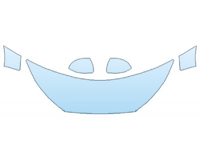 PAINT PROTECTION KIT - 2020 HYUNDAI TUCSON SPORT HOOD (24 INCH WRAPPED EDGES) FENDERS MIRRORS - PRECUT PPF CLEAR BRA WRAP