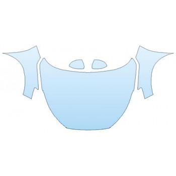 Precut PPF Kit – Clear Bra Paint Protection Film PAINT PROTECTION KIT - 2020 HYUNDAI TUCSON VALUE FULL HOOD (WRAPPED EDGES) FENDERS MIRRORS - PRECUT PPF CLEAR BRA WRAP