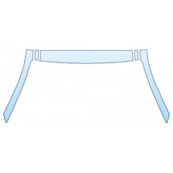 Precut PPF Kit – Clear Bra Paint Protection Film PAINT PROTECTION KIT - 2020 HYUNDAI TUCSON VALUE ROOF A-PILLARS - PRECUT PPF CLEAR BRA WRAP