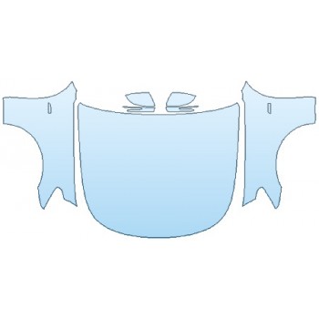 PAINT PROTECTION KIT - 2019 KIA K900 FULL HOOD FENDERS MIRRORS - PRECUT PPF CLEAR BRA WRAP