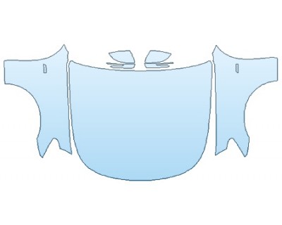 Precut PPF Kit – Clear Bra Paint Protection Film PAINT PROTECTION KIT - 2019 KIA K900 FULL HOOD (WRAPPED EDGES) FENDERS MIRRORS - PRECUT PPF CLEAR BRA WRAP